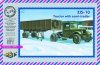 PST 72063 ZiS-10 Tractor with semi-trailer 1/72